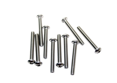 Acorn 0116-012-001 #8-32 X 1-1/4" Phillips Round Head S/S Screw (Pack of 10)