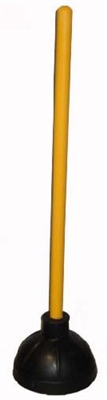 Heavy duty commercial grade plunger, ribbed