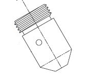 Acorn 1241-001-199 Penal Shower Nozzle