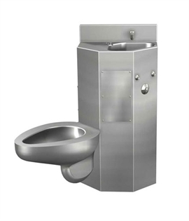 Acorn 1418LMBFA Front Access Toilet-Lavatory Comby w/ Multi-Sided Lavatory Bowl