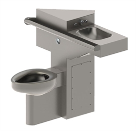 Acorn 1432FA-ALAR Front Access ADA Compliant Toilet-Lavatory Comby w/ Angled Toilet and Lavatory