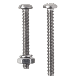 Metcraft 16930 SCREW #8-32 X 1-5/16" PHILLIPS PAN HEAD MACHINE SCREW S/S