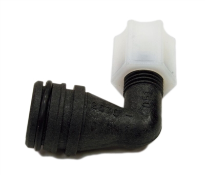 ACORN 2570-051-001 1/4" O.D. PLASTIC ELBOW ASSY