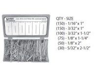 555 Piece Cotter Pin Assortment Kit 555CP