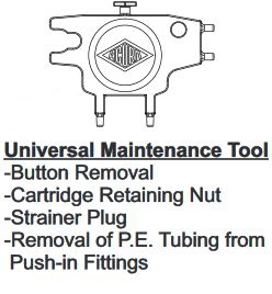 Acorn/Murdock 7003-830-000 Universal Maintenance Tool for Water Coolers