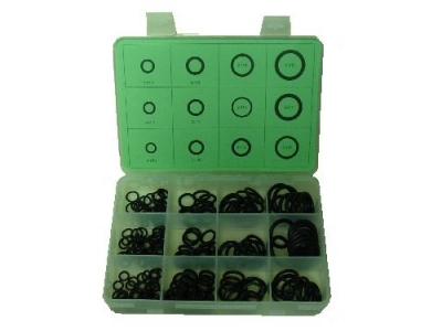 Small Assorted O-Ring Kit w/ 12 Sizes and 200 Pieces