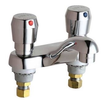 Chicago 802-V665ABCP Metering Faucet