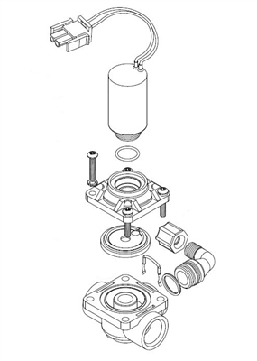 Acorn 2570-132-001 P Valve Assembly with 9VDC Solenoid -RH