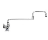 T&S B-0260 Single Sink Faucet with Double Swing Nozzle