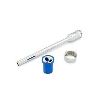 Zurn P6003-1-A-AA-CP 3/4" X 13" Urinal Vacuum Breaker Flush Tube with Nut