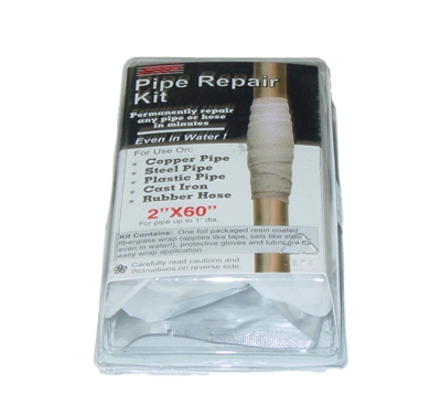 Pipe Repair Kit up to 1" in Diameter (2" x 60" Roll)
