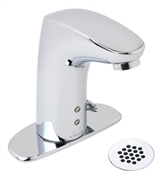 Symmons S-6080-G Ultra-Sense Faucet Battery Powered with Grid Strainer Drain Assembly