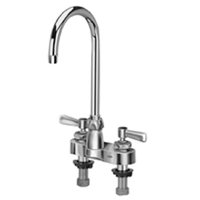 Zurn Z812B1-XL AquaSpec 4" Centerset Gooseneck Faucet with Lever Handles