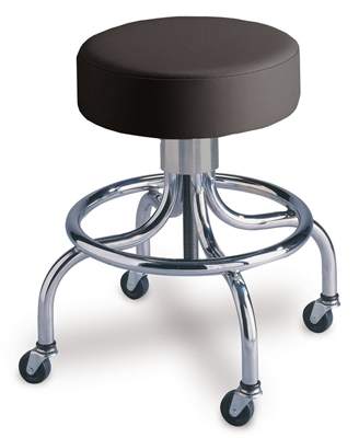 Adjustable Seated 4-Leg Stool (Spin-Lift)