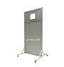 Compact Window Leaded Glass Mobile X-Ray Barrier