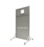 Compact Window Leaded Glass Mobile X-Ray Barrier