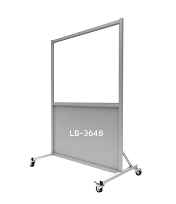 Specialty Leaded Glass Mobile X-Ray Barrier