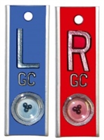 Position Indicator Aluminum Lead Marker with Initials