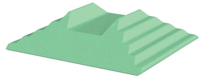 Bilateral Adult Oblique Finger Block Sponge-Coated, Stealth