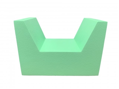 Child Myelogram Block Sponge-Coated, Non-Stealth