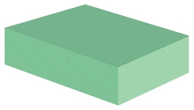 1.5" Rectangle Sponge-Coated