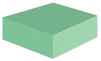 2" Square Sponge-Coated