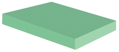 2.5" Rectangle Sponge-Coated, Non-Stealth