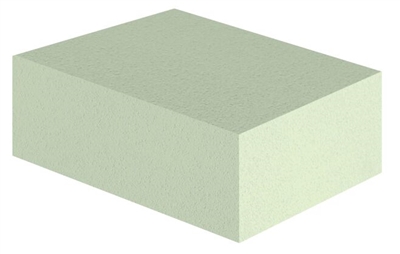 2" Rectangle Sponge-Non-Coated, Non-Stealth