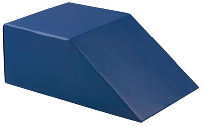 Vinyl Covered 50Â° Incline Wedge Bolster Sponge