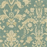 Teak Farmhouse Damask