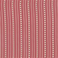 13713-15 Red Christmas Stripe French General