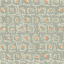 Grey and Orange Squares