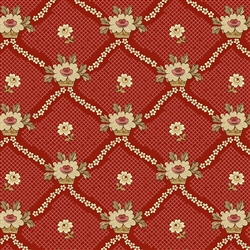 Crimson Lattice Baskets