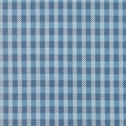 21713-13 Spring-A-Ling Blue Plaid