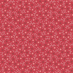 3577-R1 Red Bubble Squares
