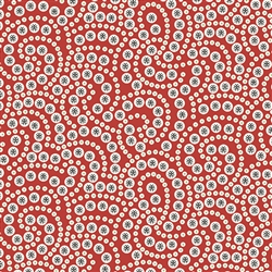 Red Snowball Swirl