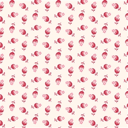 7992-R Red/Pink Flower Pod