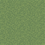 8006-LG Green Floral Scroll