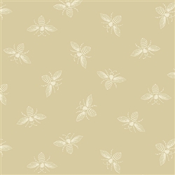 #9084-L Beehive Cream French Bees