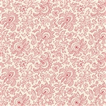 9085-Y1 French Chateau Crimson Lace Floral