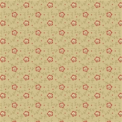 9086-L Riveria Rose Tan Dotty Vines