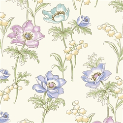 Abloom in the Greenhouse Backing Fabric #862-L (3-1/2 yds)