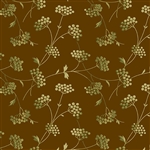 CREEKSIDE Backing Fabric #298-N Brown  (5-1/8 yds)