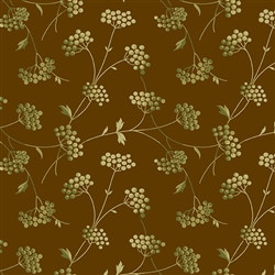 CREEKSIDE Backing Fabric #298-N Brown  (5-1/8 yds)