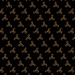 SPOOKY STARS Backing Fabric