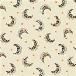 SPOOKY STARS Backing Fabric
