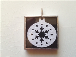 Snowball Ornament Charm