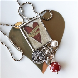 LOVE Charm Necklace