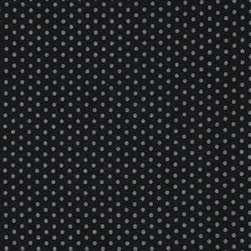 Spot On Pearl Black Polka Dots