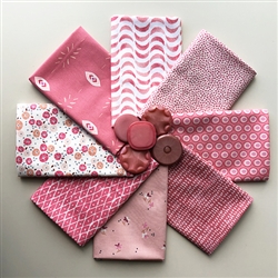 Happy Pink Fat Quarters